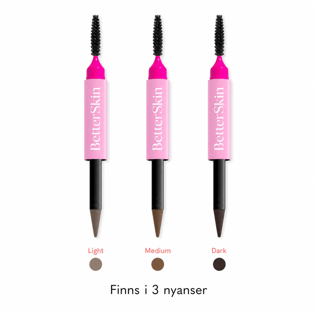 Brynpenna Duo – Forma och fyll i brynen