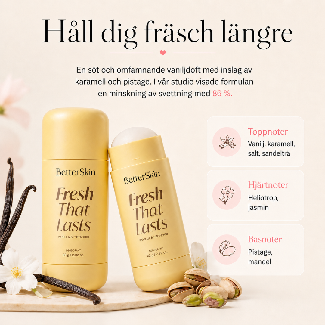 Deodorant – Minskar svett och mörka armhålor