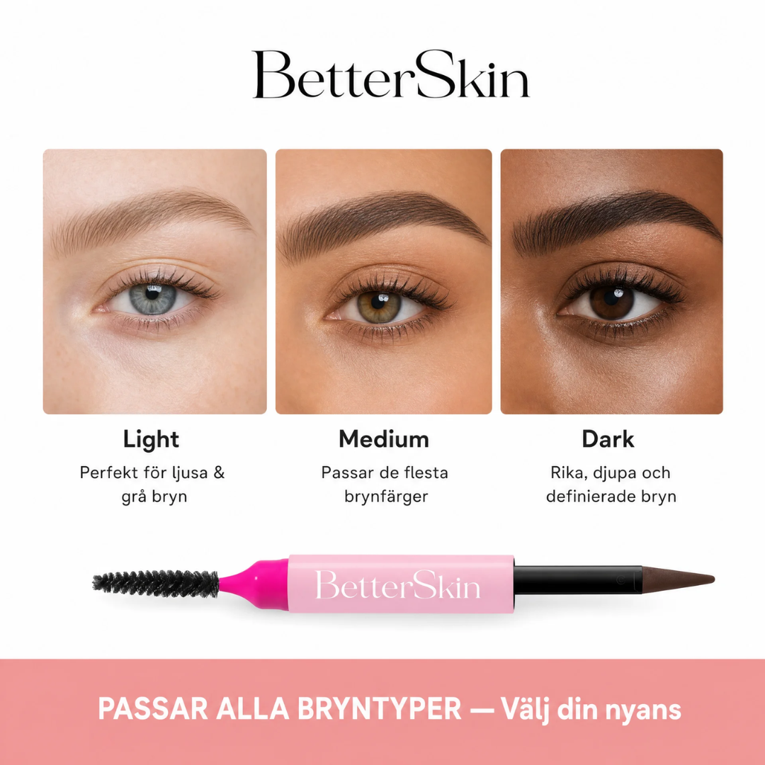 Brynpenna Duo – Forma och fyll i brynen