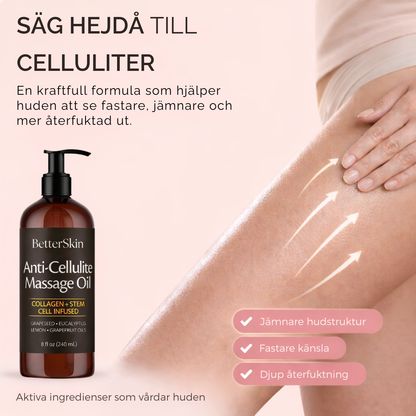 Cellulitolja – För slätare och fastare hud